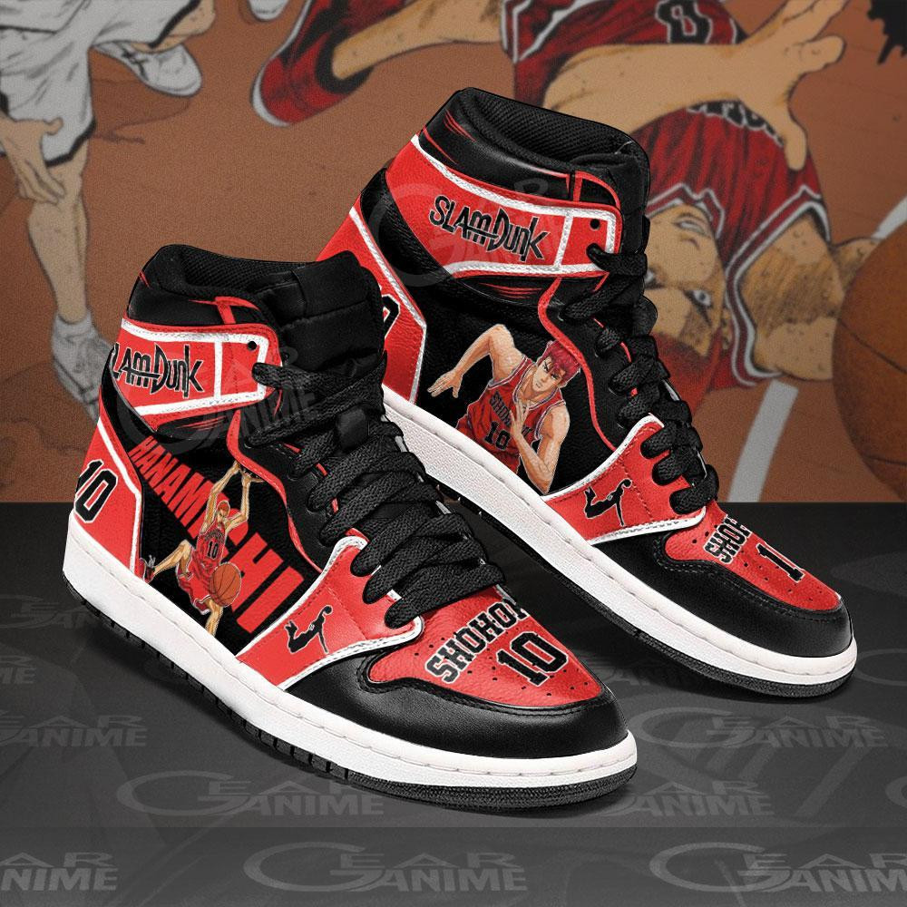 Hanamichi Sakuragi J1 Slam Dunk Sneakers - Slam Dunk Shop