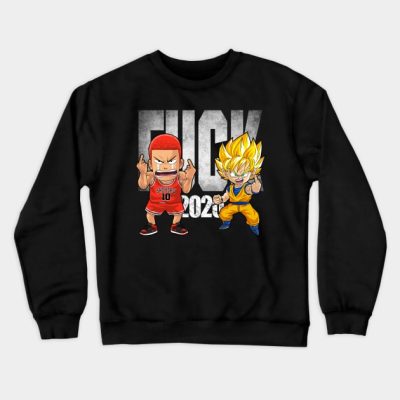 I Hate 2020 B Crewneck Sweatshirt Official onepiece Merch