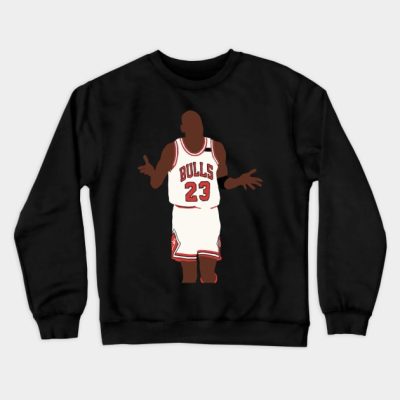 Michael Jordan Shoulder Shrug Crewneck Sweatshirt Official onepiece Merch