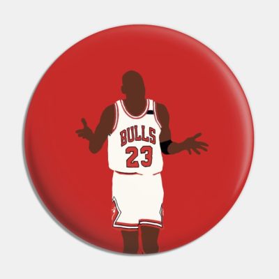 Michael Jordan Shoulder Shrug Pin Official onepiece Merch