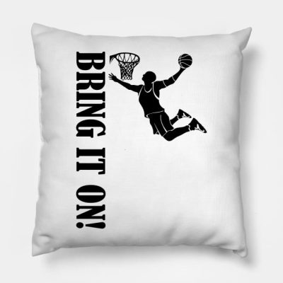 Bring It On Slam Dunk Throw Pillow Official onepiece Merch
