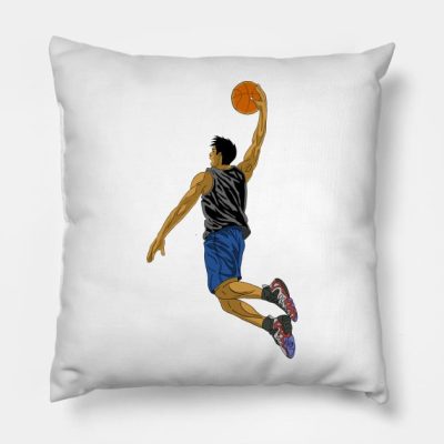 Slam Dunk Throw Pillow Official onepiece Merch