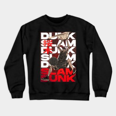 Hanamichi Sakuragi Slam Dunk Crewneck Sweatshirt Official onepiece Merch