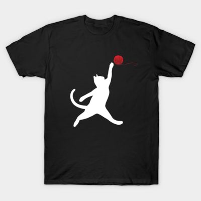 Cat Swatting At Ball Of Yarn T-Shirt Official onepiece Merch