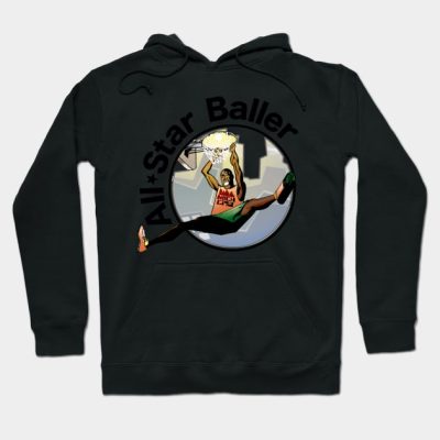 Front And Back All Star Baller Hoodie Official onepiece Merch