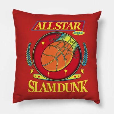 Allstar League Slamdunk Throw Pillow Official onepiece Merch