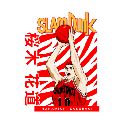 Hanamichi Sakuragi With Basketball Tapestry Official onepiece Merch