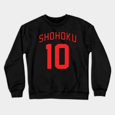 Shohoku Hanamichi Sakuragi Jersey Crewneck Sweatshirt Official onepiece Merch