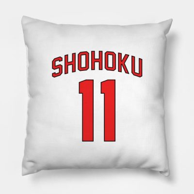 Shohoku Kaede Rukawa Jersey Throw Pillow Official onepiece Merch