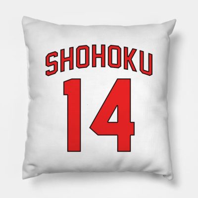 Shohoku Hisashi Mitsui Jersey Throw Pillow Official onepiece Merch