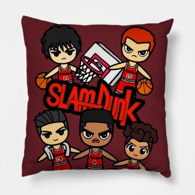 Team Shohoku Throw Pillow Official onepiece Merch