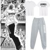 Anime Cosplay Slam Dunk Tracksuit Men s T Shirt Pants Suit KOGURE MIYAGI SAKURAGI RUKAWA MITSUI 2 - Slam Dunk Shop