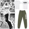 Anime Cosplay Slam Dunk Tracksuit Men s T Shirt Pants Suit KOGURE MIYAGI SAKURAGI RUKAWA MITSUI 3 - Slam Dunk Shop