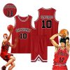 Anime Sakuragi Hanamichi Cosplay Slam Dunk Jersey Shohoku School Basketball Team Uniform Sportswear Kaede Rukawa Cosplay - Slam Dunk Shop