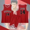 Anime Sakuragi Hanamichi Cosplay Slam Dunk Jersey Shohoku School Basketball Team Uniform Sportswear Kaede Rukawa Cosplay 2 - Slam Dunk Shop