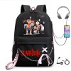 Anime The First Slam Dunk Fashion Backpack Bag Teens College Students Schoolbag Slam Dunk Travel Zipper 1 - Slam Dunk Shop