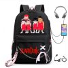 Anime The First Slam Dunk Fashion Backpack Bag Teens College Students Schoolbag Slam Dunk Travel Zipper - Slam Dunk Shop