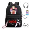 Anime The First Slam Dunk Fashion Backpack Bag Teens College Students Schoolbag Slam Dunk Travel Zipper 2 - Slam Dunk Shop