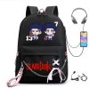 Anime The First Slam Dunk Fashion Backpack Bag Teens College Students Schoolbag Slam Dunk Travel Zipper 4 - Slam Dunk Shop