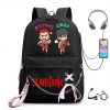 Anime The First Slam Dunk Fashion Backpack Bag Teens College Students Schoolbag Slam Dunk Travel Zipper 5 - Slam Dunk Shop