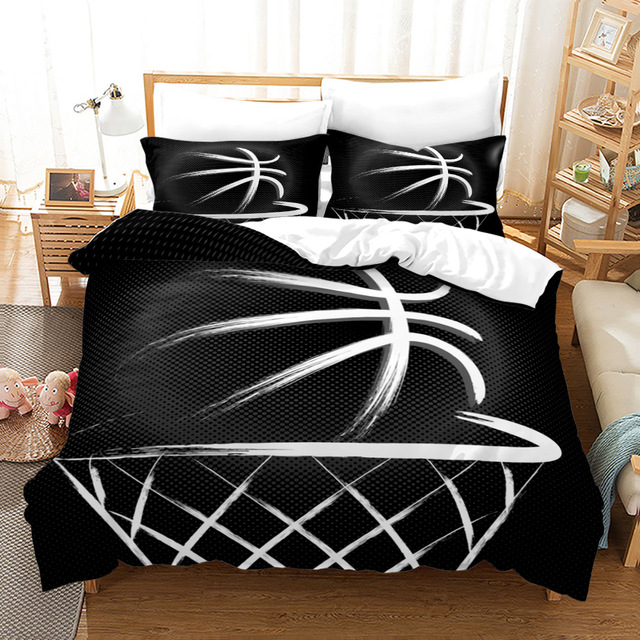 Basketball Slam Dunk 3PCS Bedding Sets High Quality Child Duvet Cover Comforter Soft Twin Single Full.jpg 640x640 2 - Slam Dunk Shop