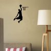 Cartoon Basketball Player Dunk wall Sticker for home decorative Vinyl Living Room wall decor decals Switch 2 - Slam Dunk Shop