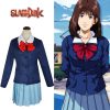 Slam Dunk Haruko Akagi Cosplay JK Uniform Anime Clothing hauti girls halloween costumes for women party - Slam Dunk Shop