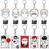 Slam Dunk Keychain Man Sakuragi Hanamichi Key Chain Women Key Holder Cute Couple Keyring Acrylic Wedding - Slam Dunk Shop