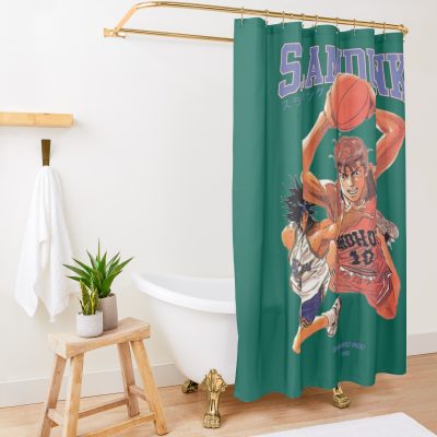 Slam Dunk - Bootleg Vintage Shower Curtain Official Slam Dunk Merch