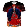 2023 New Summer Hot Anime Slam Dunk Printed 3D T shirt Men Women Fashion Casual Streetwear - Slam Dunk Shop