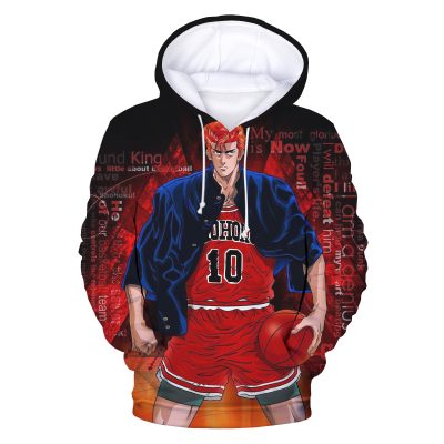 Slam Dunk Hoodies Anime 3D Printed Streetwear Men Women Fashion Sweatshirts Oversized Hoodie Kids Pullovers Tracksuits - Slam Dunk Shop