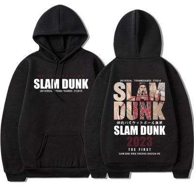 The First Slam Dunk Japanese Anime Hoodie Sakuragi Hanamichi Akagi Takenori Hooded Sweatshirts Graphic Long Sleeve - Slam Dunk Shop