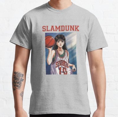 Slamdunk 'Akagi Haruko' Bigarc Style T-Shirt Official Cow Anime Merch