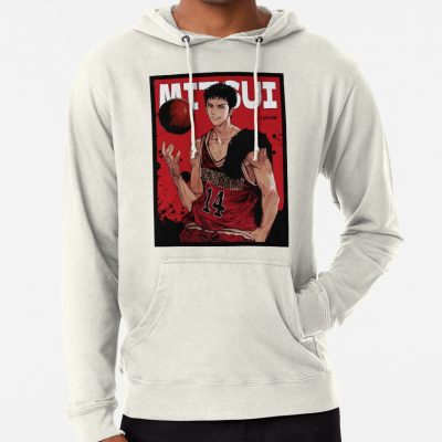 Mitsui Slam Dunk Red Comic Design Hoodie Official Cow Anime Merch