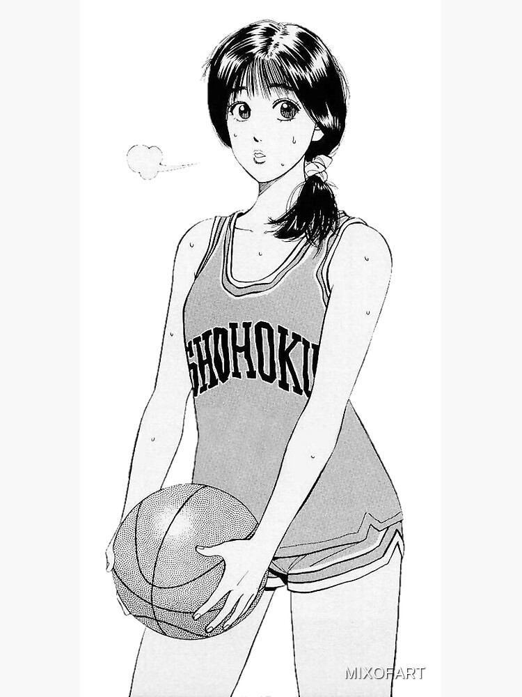 Haruko Akagi Slam Dunk Poster - Slam Dunk Shop