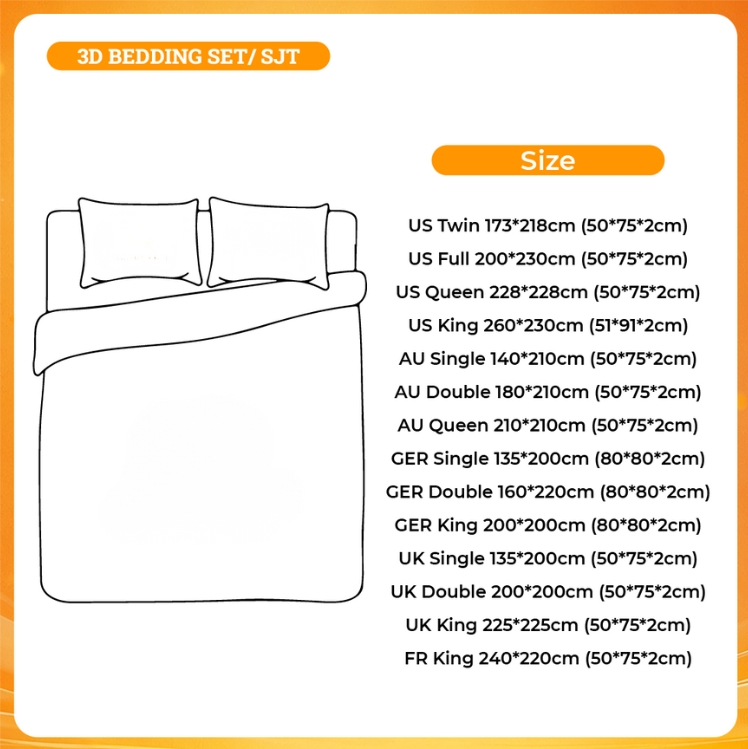 3D BEDDING SET - Slam Dunk Shop